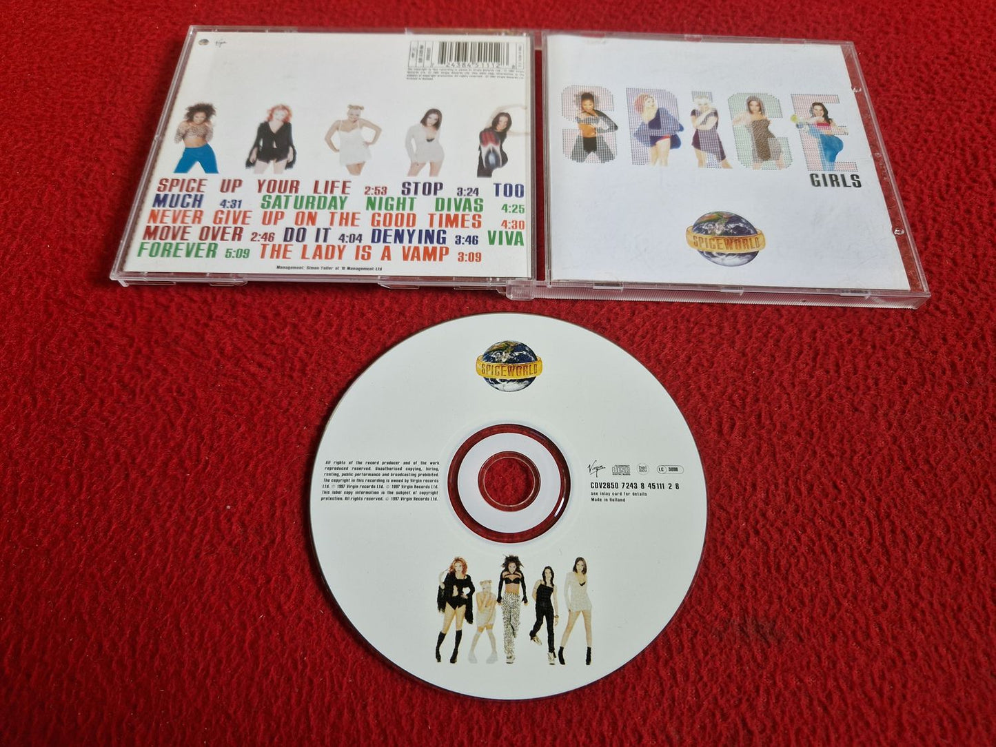 SPICE GIRLS SPICEWORLD CD