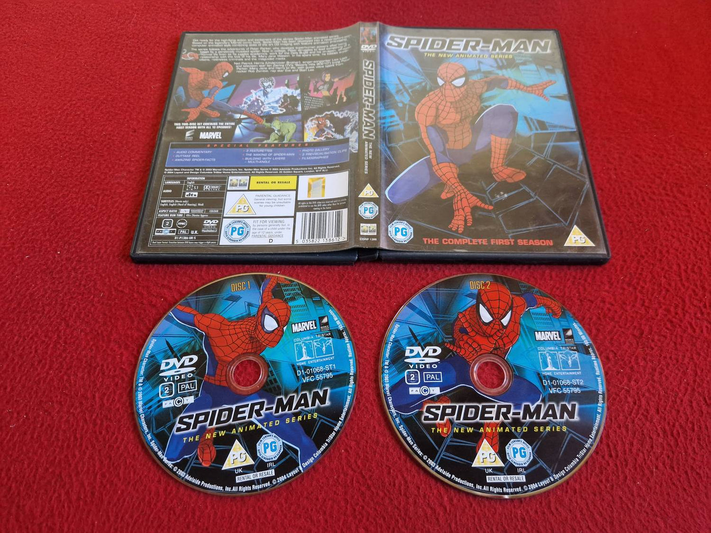 SPIDER-MAN THE NEW ANIMATED SERIES SEASON 1 DVD