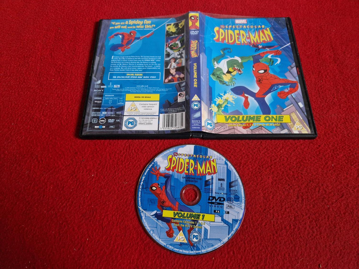 SPIDER-MAN VOLUME 1 DVD
