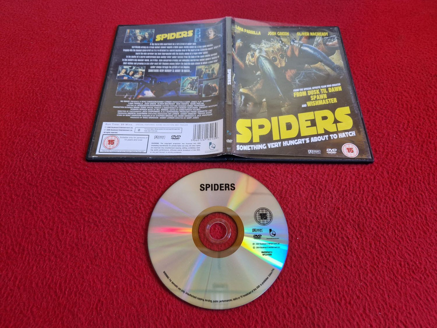 SPIDERS DVD