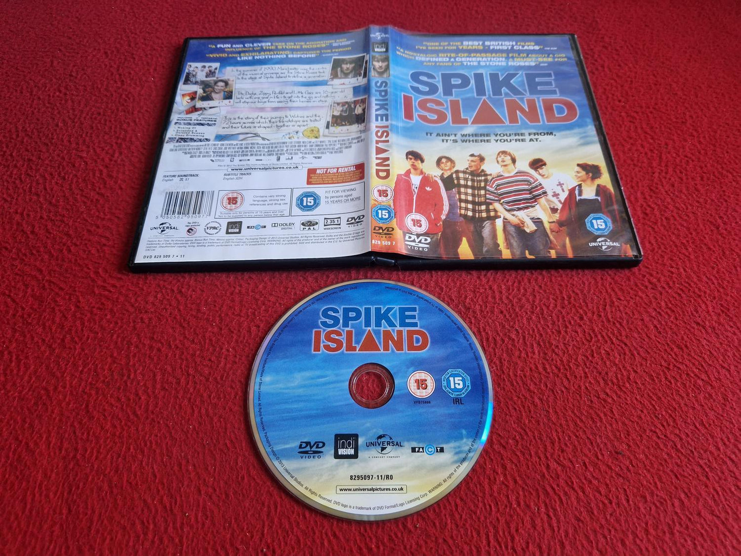 SPIKE ISLAND DVD