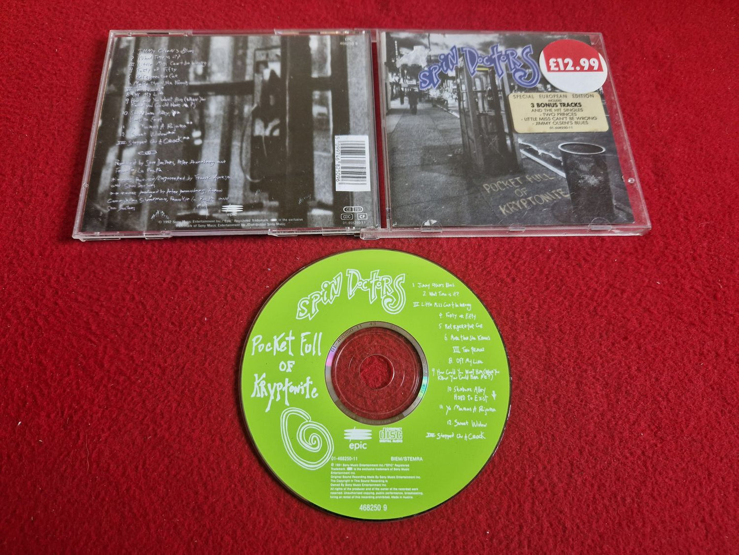SPIN DOCTORS POCKET FULL OF KRYPTONITE till CD