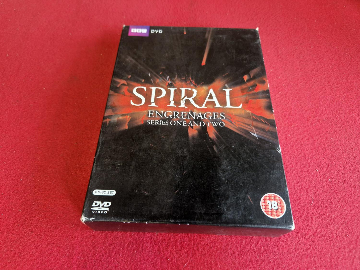 SPIRAL ENGRENAGES SERIES 1 & 2 [ FRANSKT TAL ENGELSK TEXT ] BOX DVD