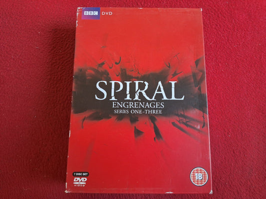 SPIRAL ENGRENAGES SERIES 1 - 3 BOX DVD