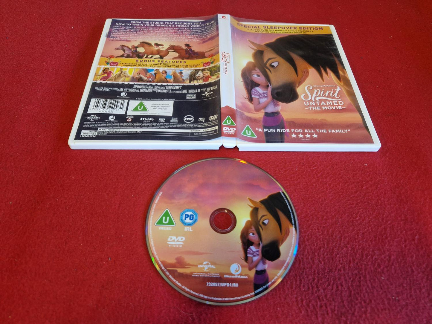 SPIRIT UNTAMED THE MOVIE till DVD