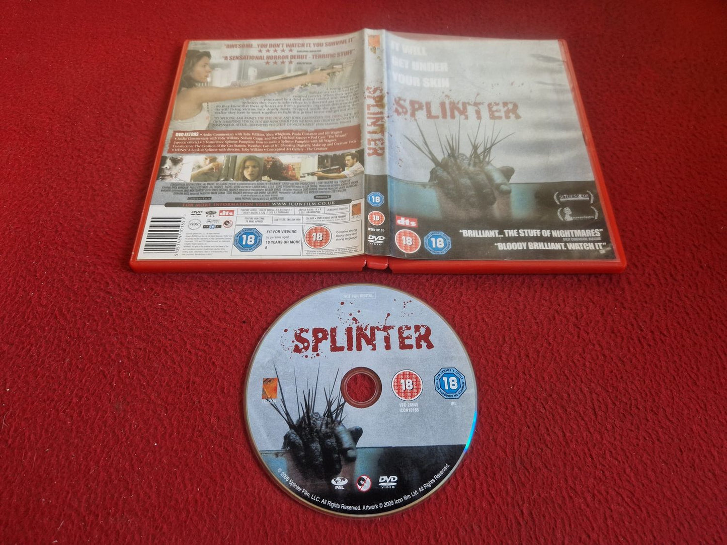 SPLINTER DVD