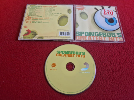 SPONGEBOB'S GREATEST HITS CD