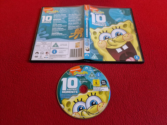 SPONGEBOB SQUAREPANTS 10 HAPPIEST MOMENTS DVD