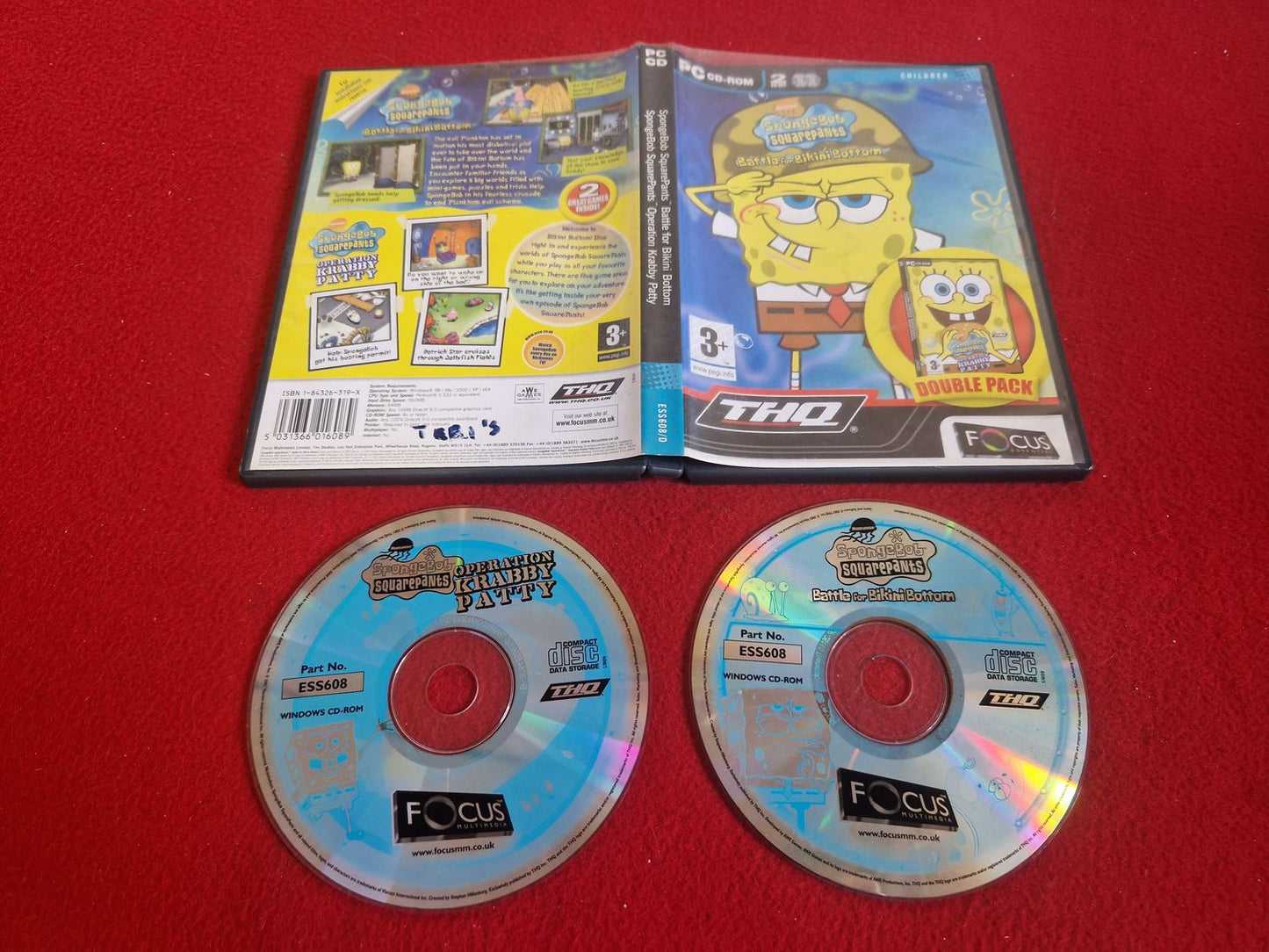 SPONGEBOB SQUAREPANTS BATTLE FOR BIKINI BOTTOM / OPERATION KRABBY PATTY till PC