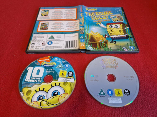 SPONGEBOB SQUAREPANTS TREASURE CHEST DOUBLE PACK till DVD