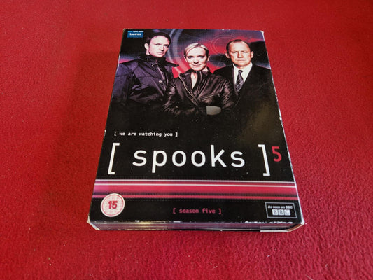 SPOOKS 5 BOX till DVD