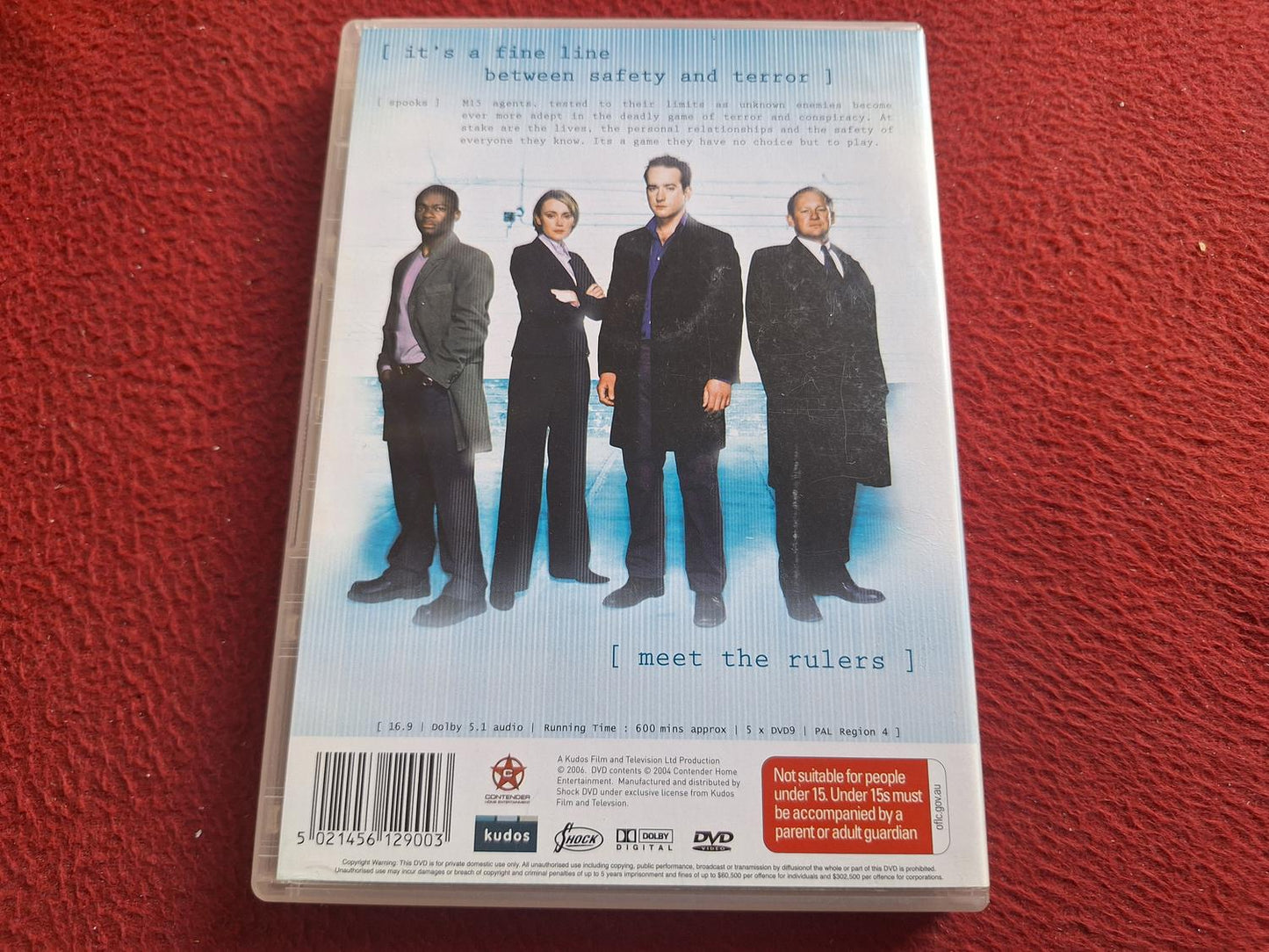 SPOOKS SEASON 2 BOX DVD