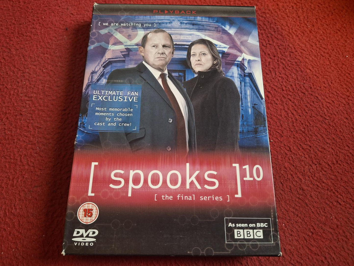 SPOOKS SERIES 10 BOX DVD