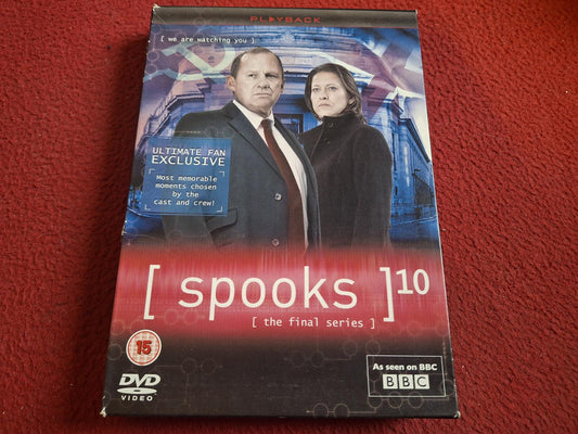 SPOOKS SERIES 10 BOX DVD