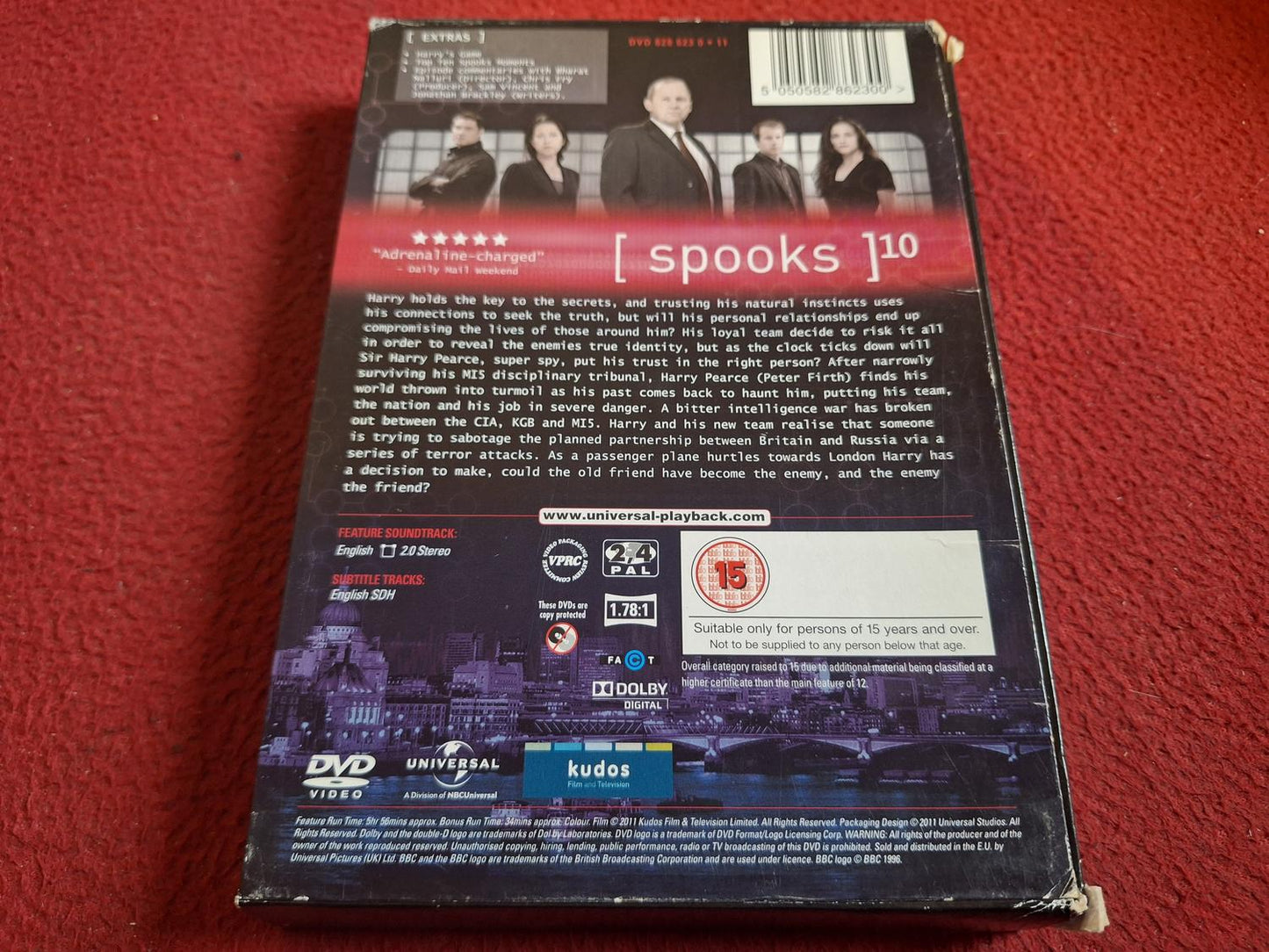 SPOOKS SERIES 10 BOX DVD