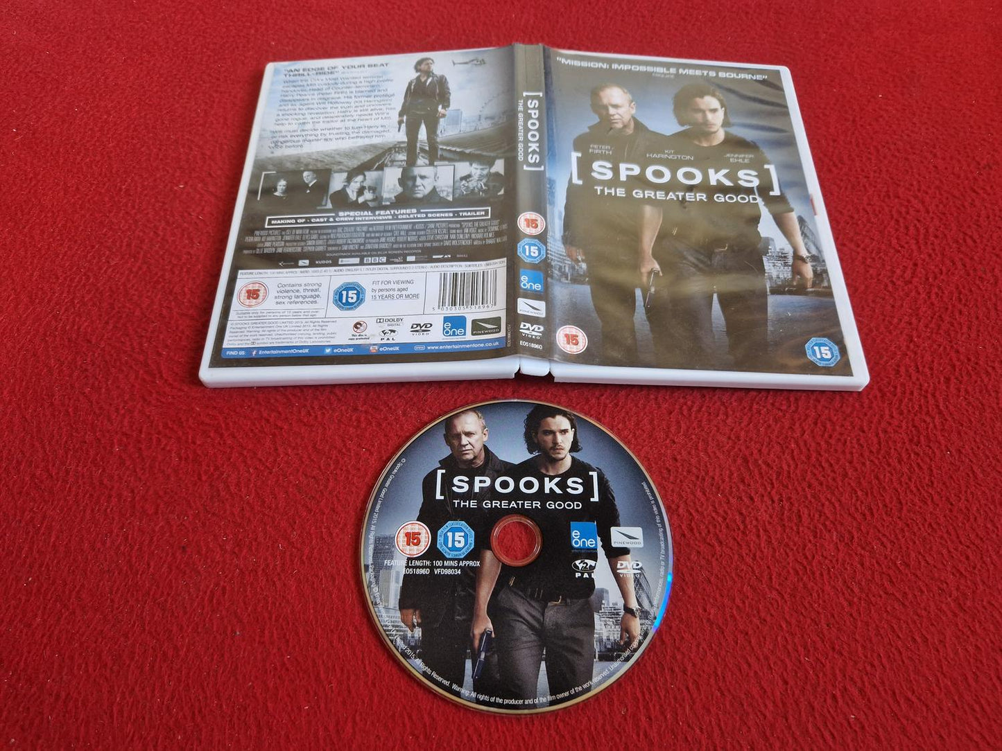 SPOOKS THE GREATER GOOD DVD