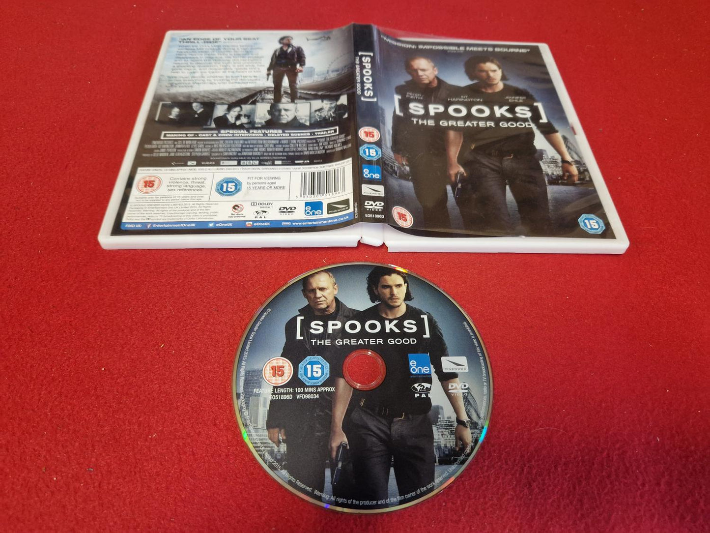 SPOOKS THE GREATER GOOD till DVD