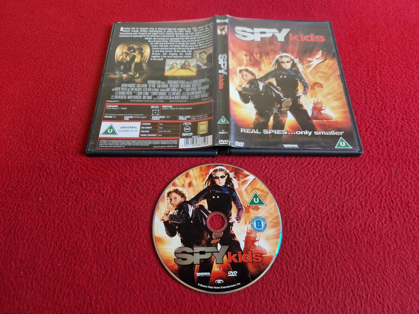 SPY KIDS DVD