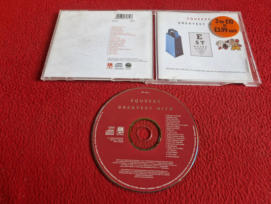 SQUEEZE GREATEST HITS CD