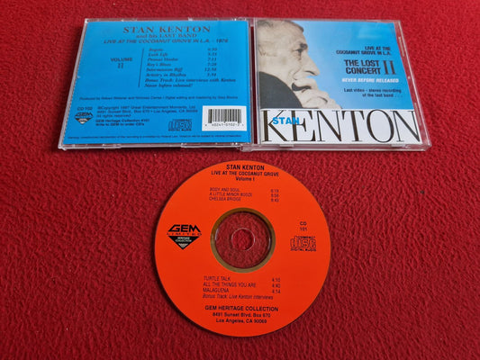 STAN KENTON – THE LOST CONCERT II - LIVE AT THE COCOANUT GROVE IN L.A. CD