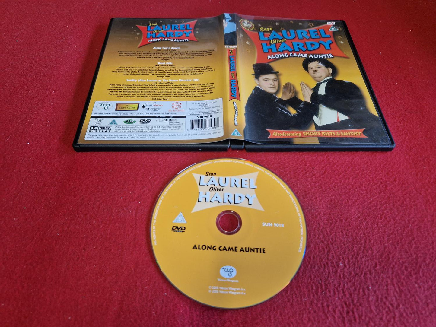 STAN LAUREL & OLIVER HARDY ALONG CAME AUNTIE till DVD