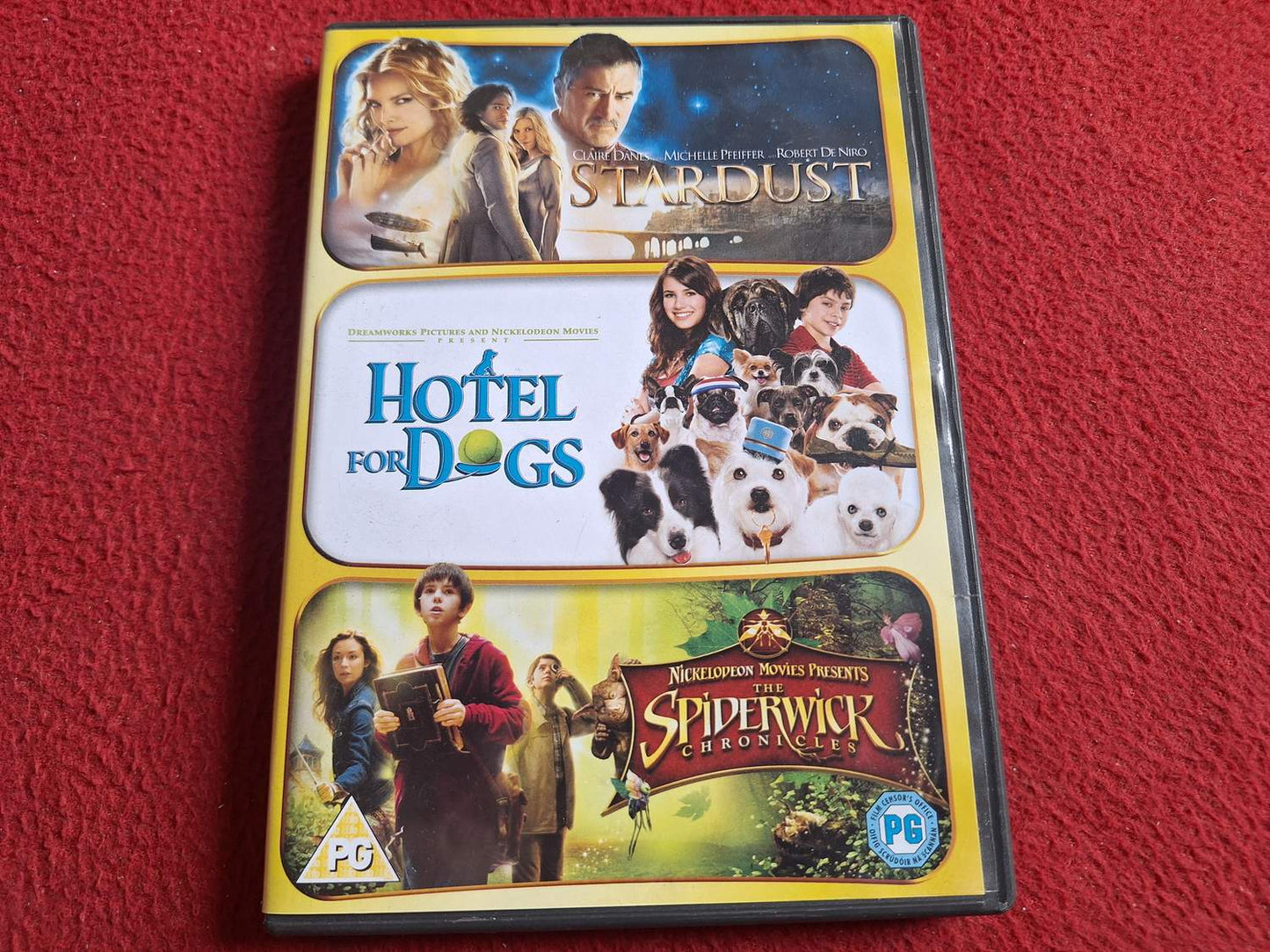 STARDUST / HOTEL FOR DOGS / THE SPIDERWICK CHONICLES BOX DVD
