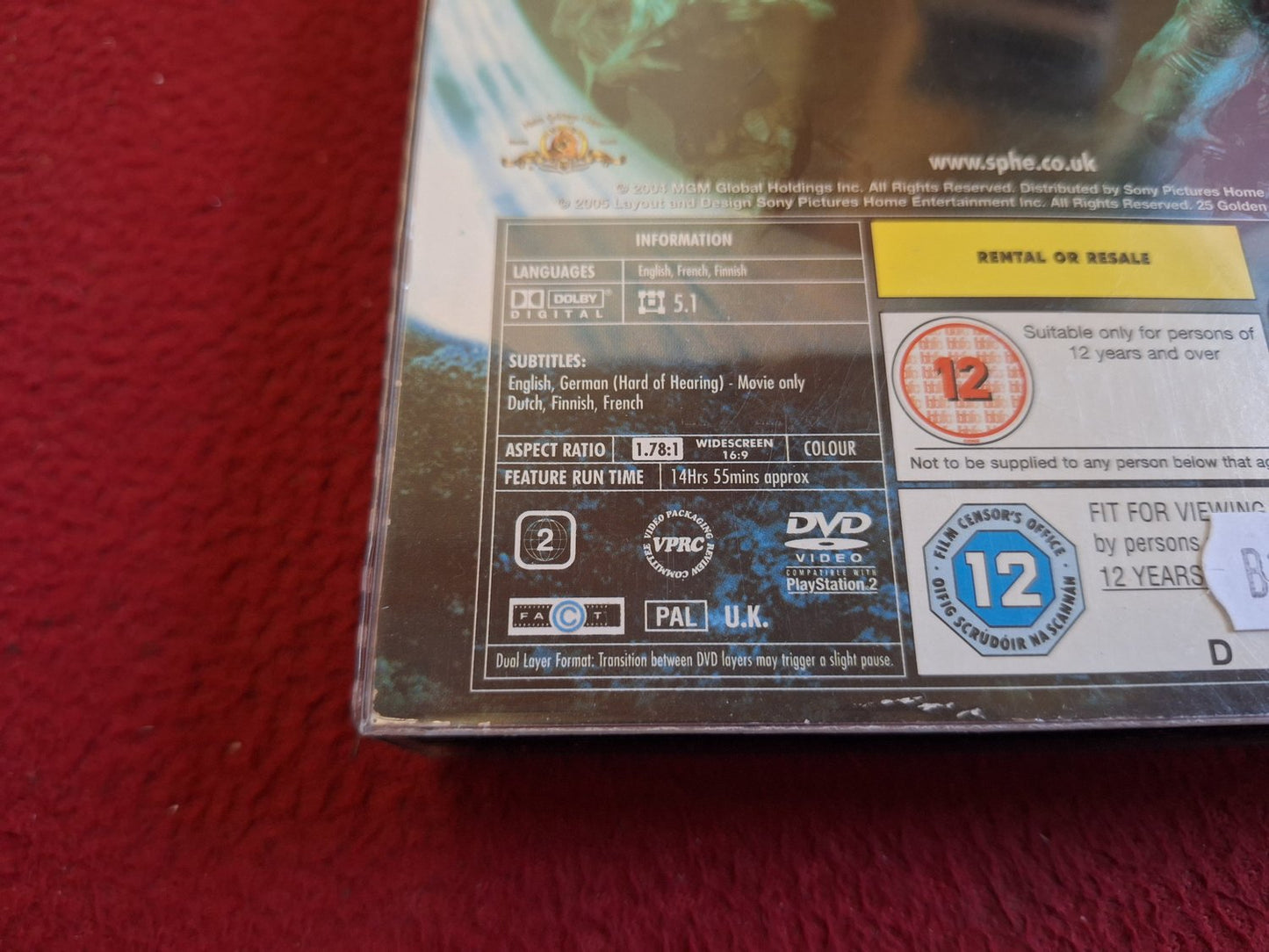 STARGATE ATLANTIS SEASON 1 BOX DVD