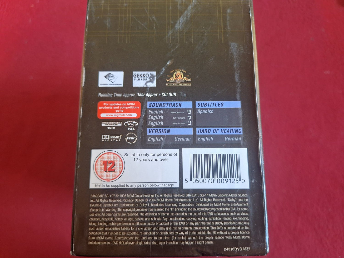 STARGATE SG 1 SEASON 2 BOX DVD