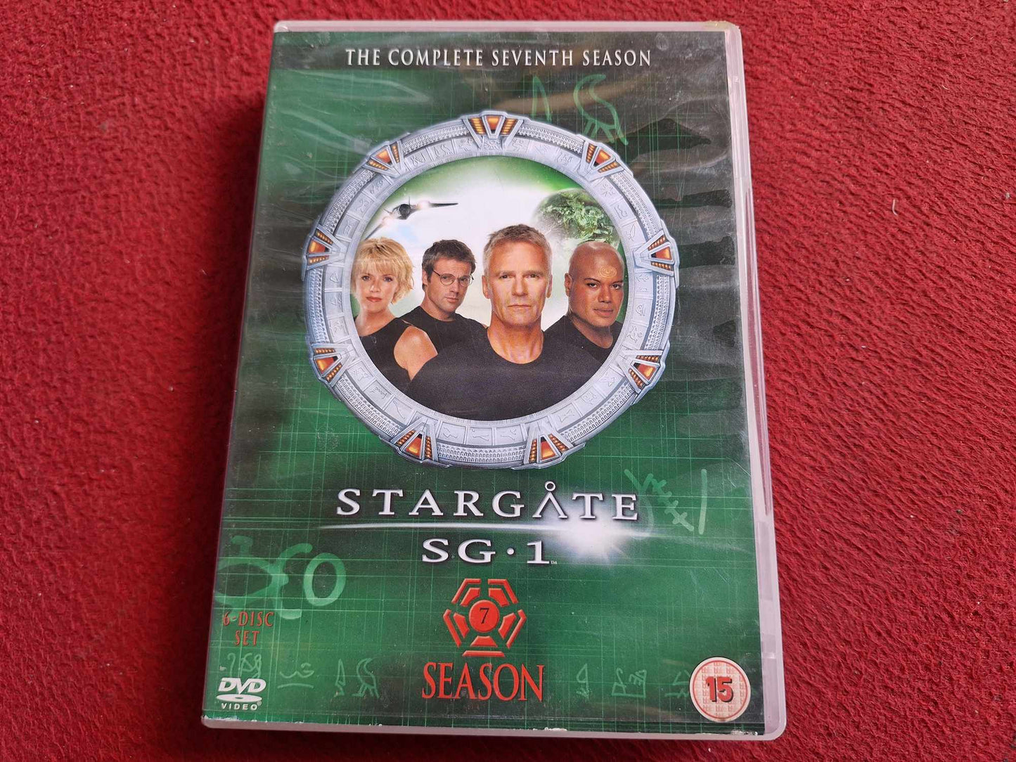 STARGATE SG 1 SEASON 7 [ FUKTSKADA OMSLAG SE BILD ] BOX DVD