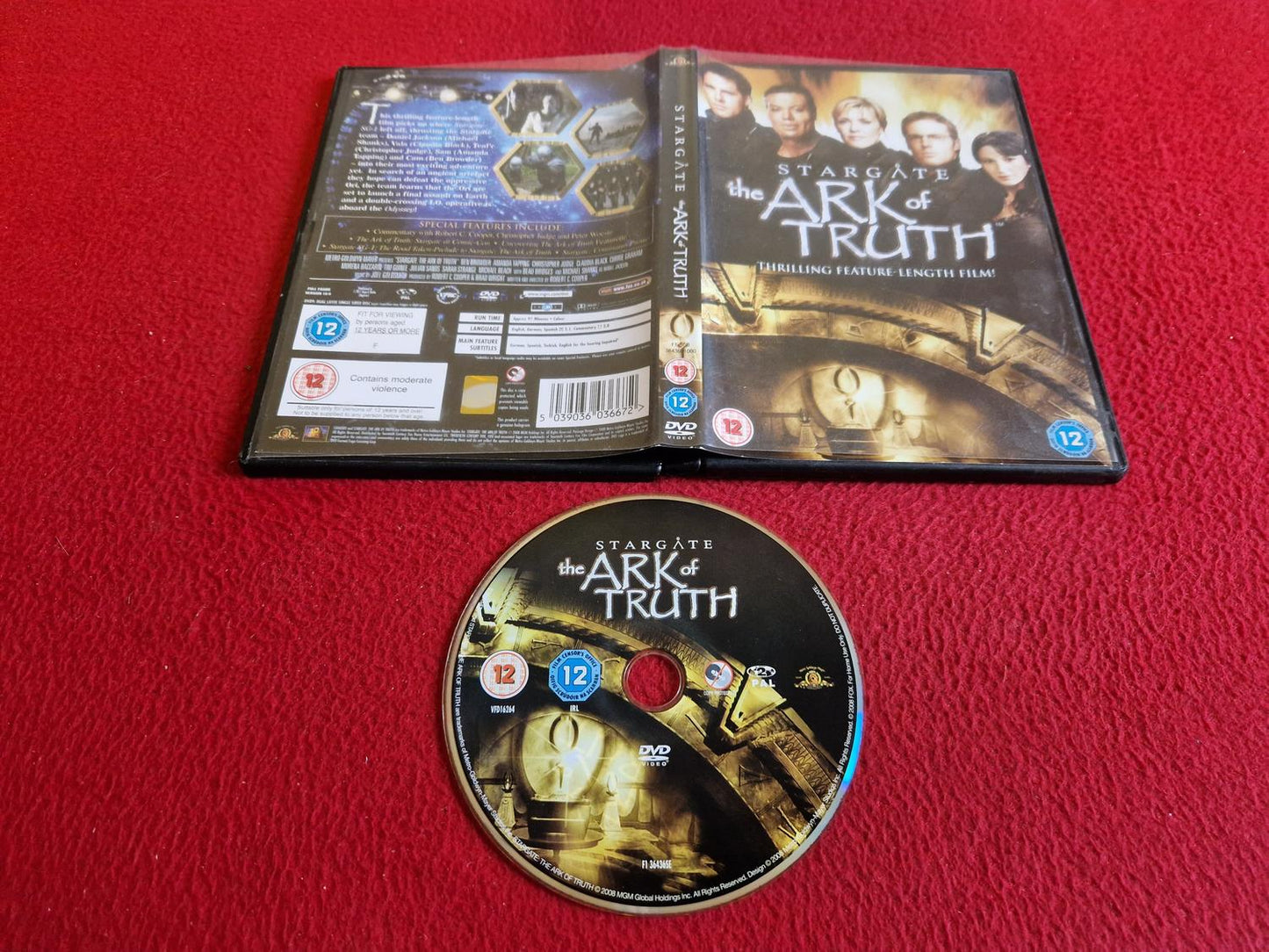 STARGATE THE ARK OF TRUTH DVD