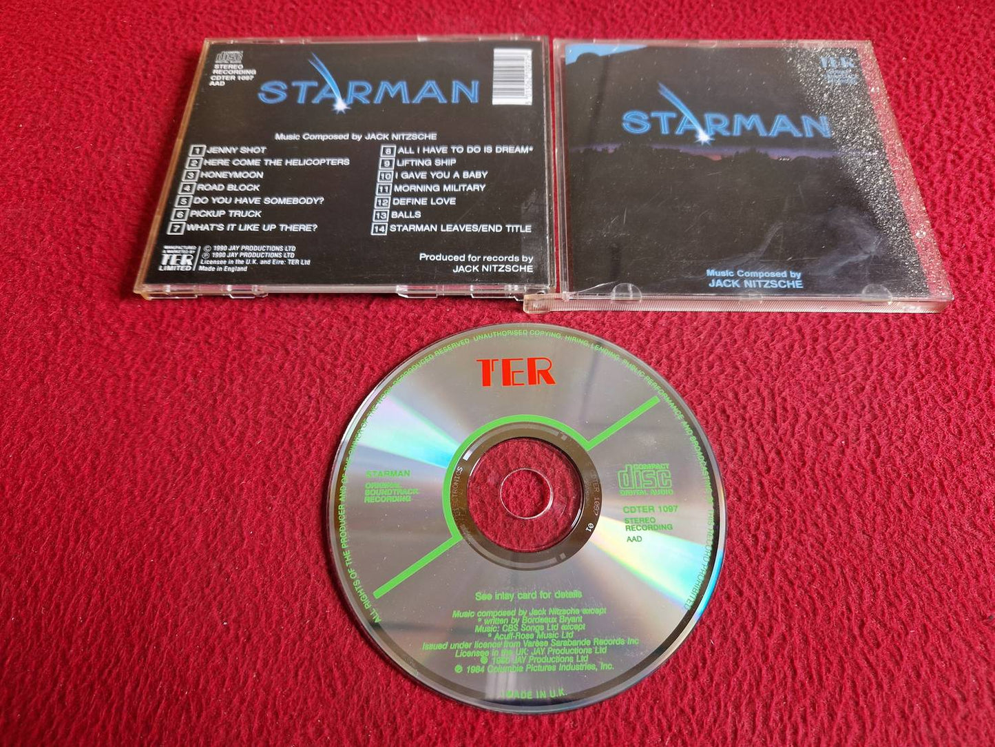 STARMAN MUSIC COMPOSED BY JACK NITZSCHE CD