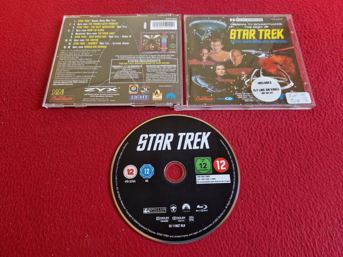 STAR TREK 30TH ANNIVERSARY SPECIAL ORIGINAL TV SOUNDTRACK THE BEST OF CD