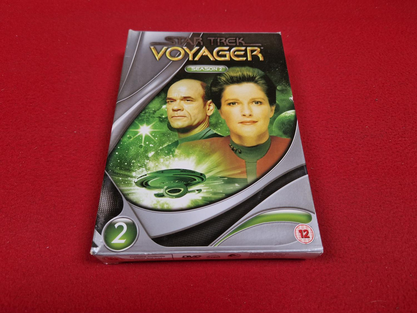 STAR TREK SEASON 2 BOX till DVD