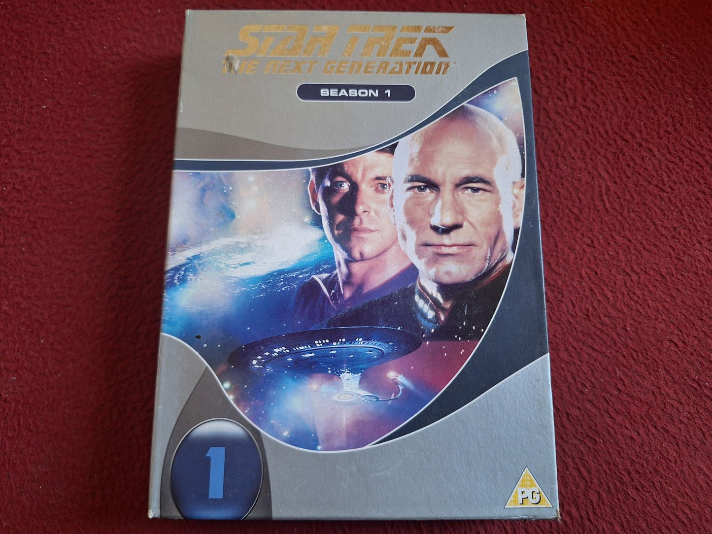 STAR TREK THE NEXT GENERATION SEASON 1 BOX DVD
