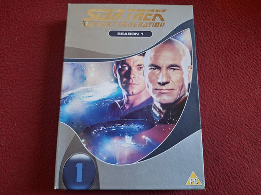STAR TREK THE NEXT GENERATION SEASON 1 BOX DVD