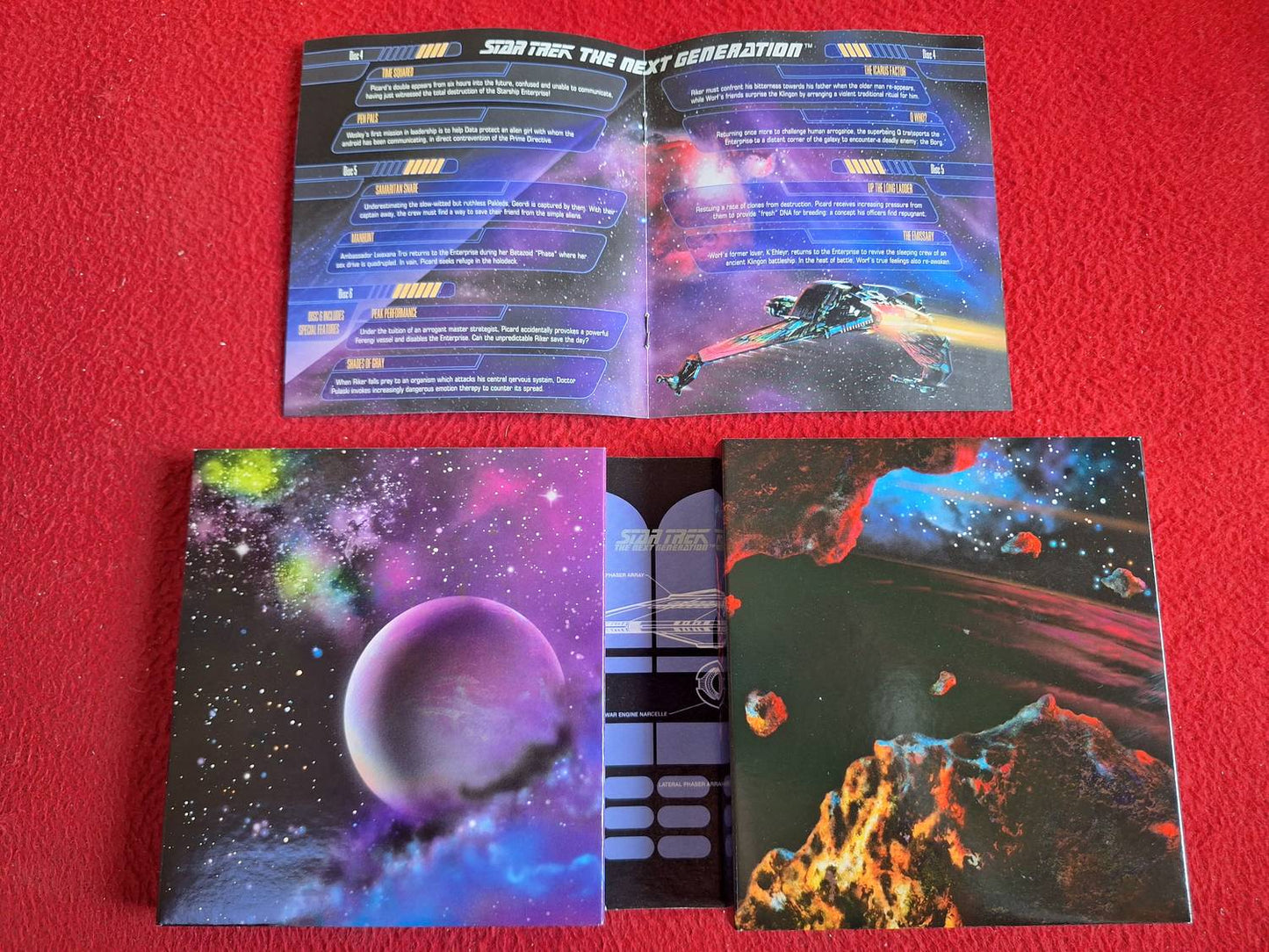 STAR TREK THE NEXT GENERATION SEASON 2 BOX DVD