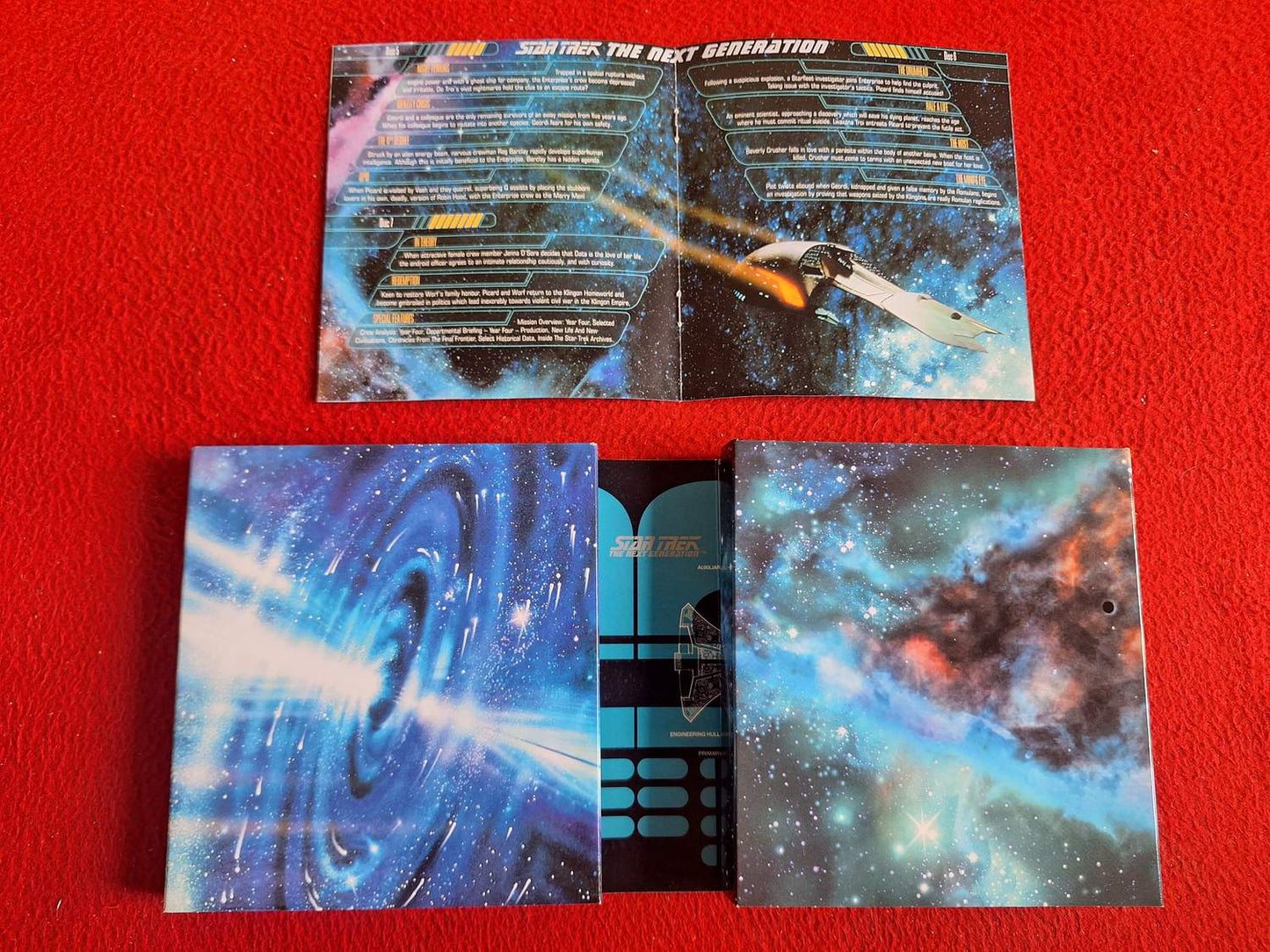 STAR TREK THE NEXT GENERATION SEASON 4 BOX DVD
