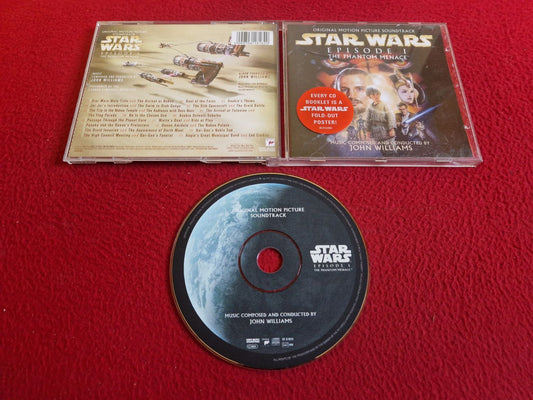 STAR WARS EPISODE 1 THE PHANTOM MENACE ORIGINAL MOTION PICTURE SOUNDTRACK CD