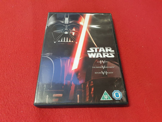 STAR WARS IV - VI BOX till DVD