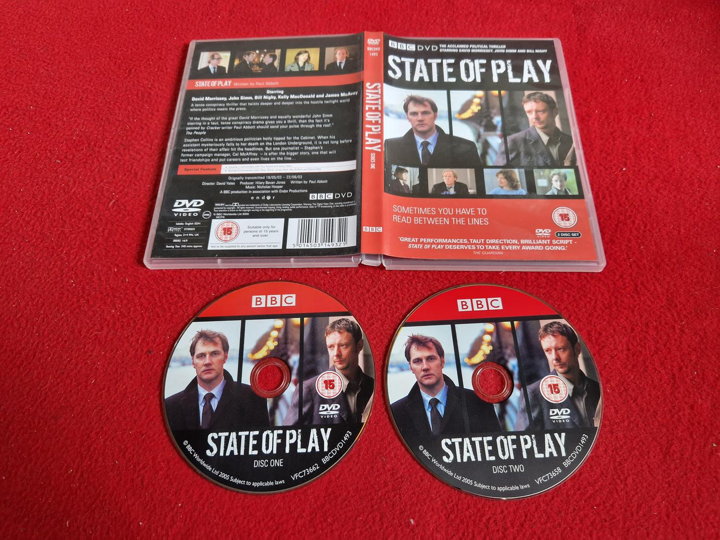 STATE OF PLAY SERIES 1 DVD