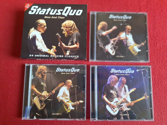 STATUS QUO NOW AND THEN CD BOX