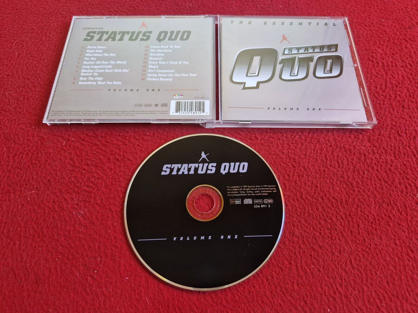 STATUS QUO THE ESSENTIAL VOLUME 1 CD