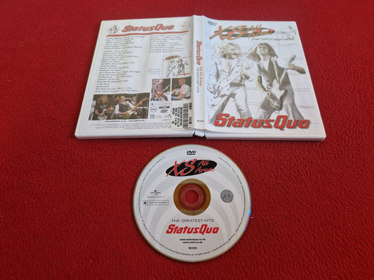 STATUS QUO XS ALL AREAS THE GREATEST HITS DVD
