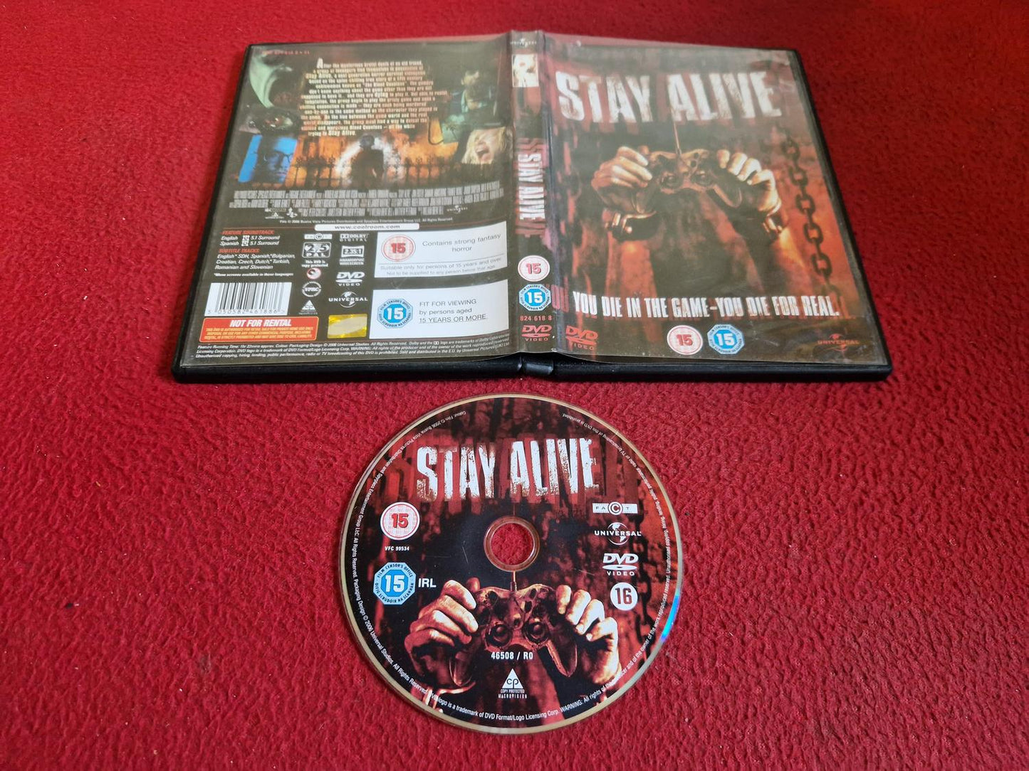 STAY ALIVE DVD