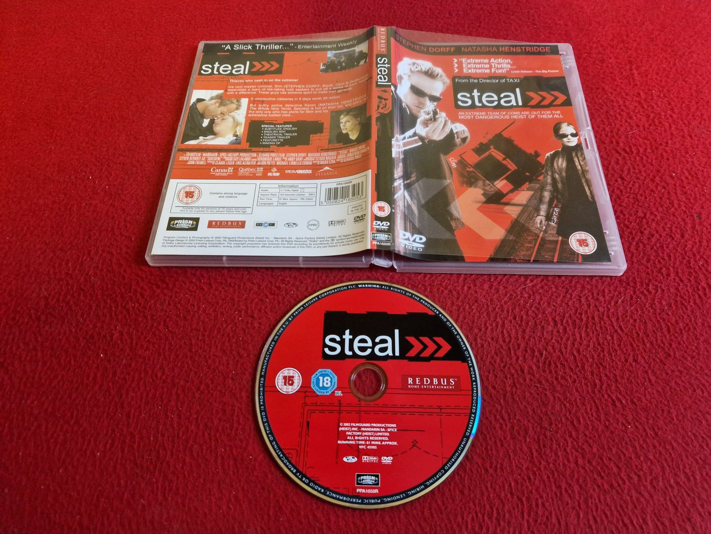 STEAL DVD