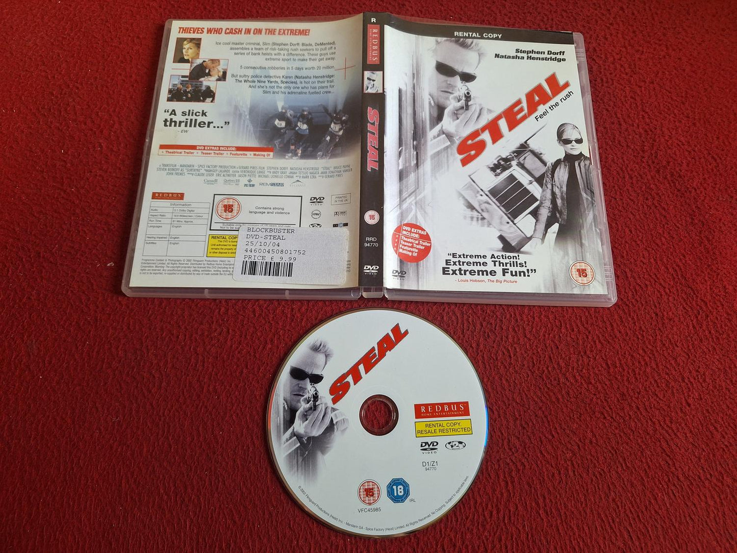 STEAL DVD