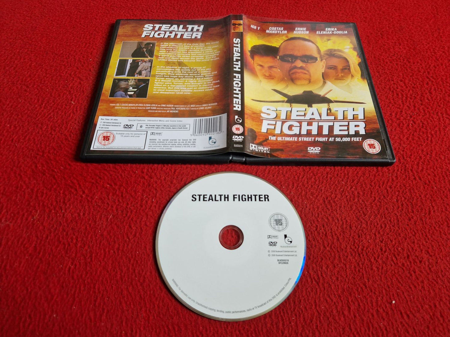 STEALTH FIGHTER DVD