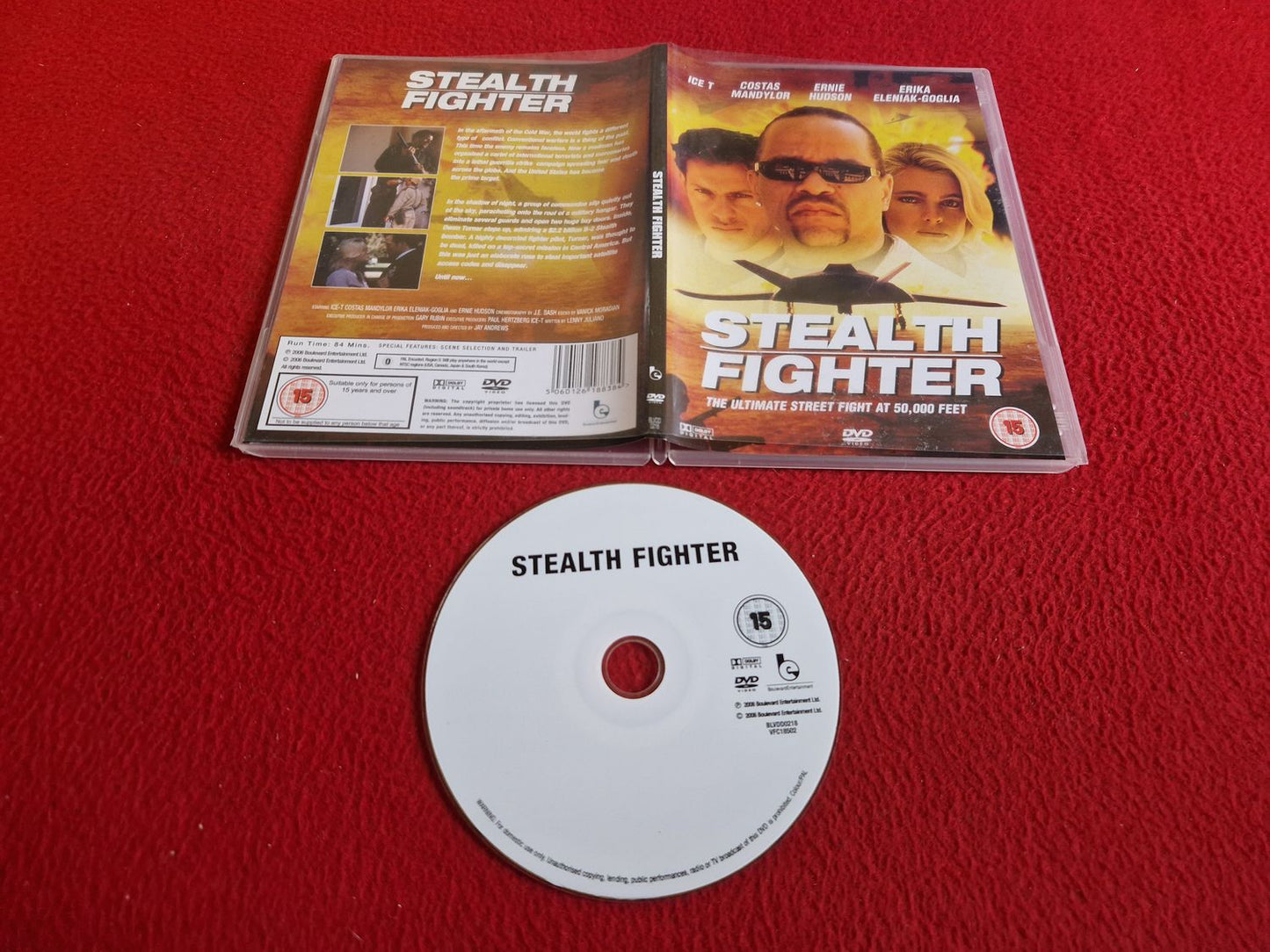 STEALTH FIGHTER DVD