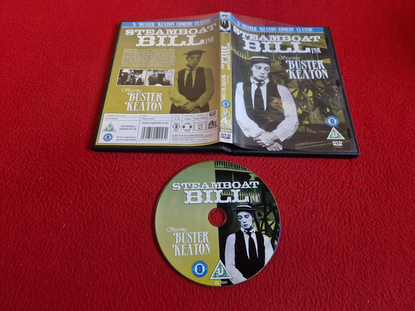 STEAMBOAT BILL JNR DVD