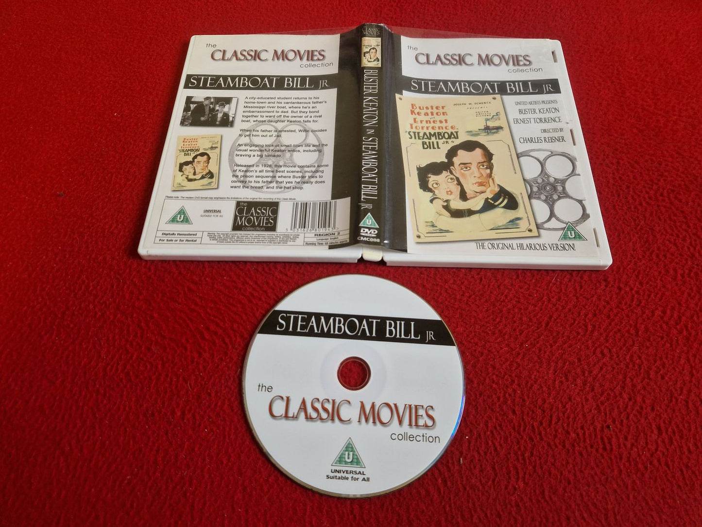STEAMBOAT BILL JR [ BUSTER KEATON ] DVD